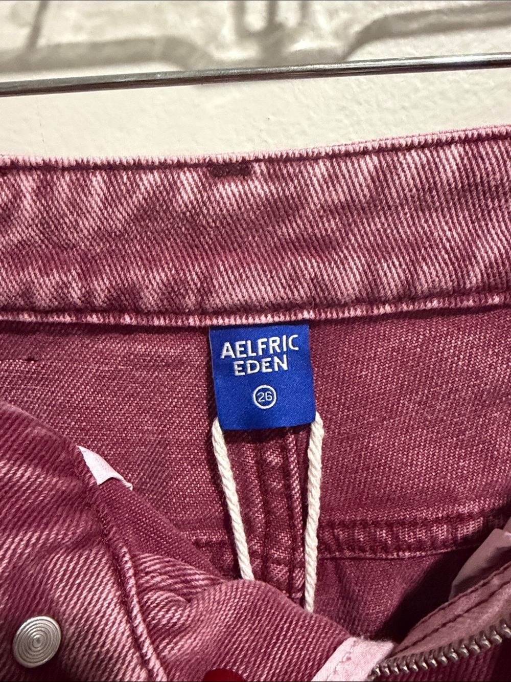 NWT! Aelfric Eden Patchwork Barrel Jeans Size 26 - Picture 2 of 15